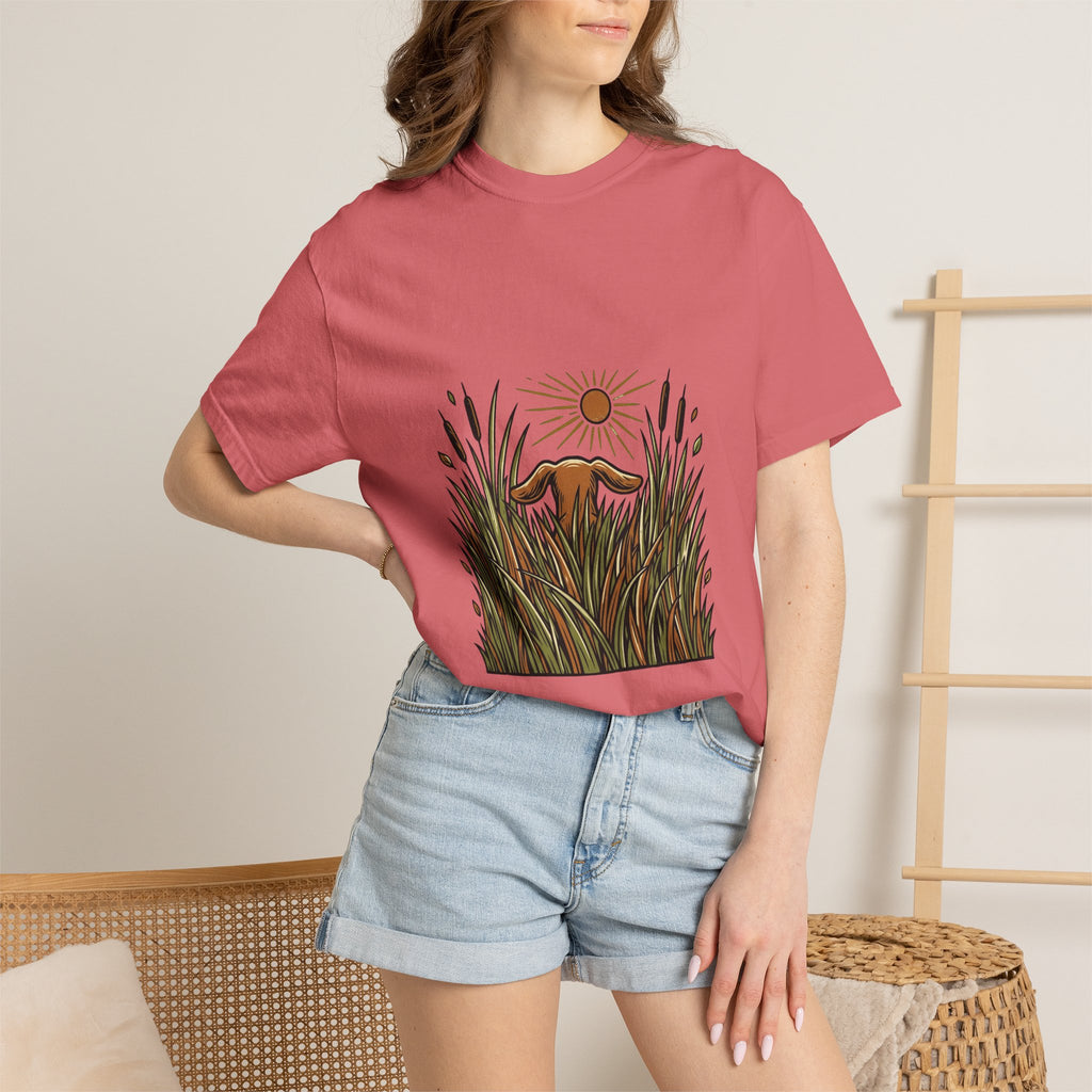 Dachshund Tall Grass Dog T-Shirt