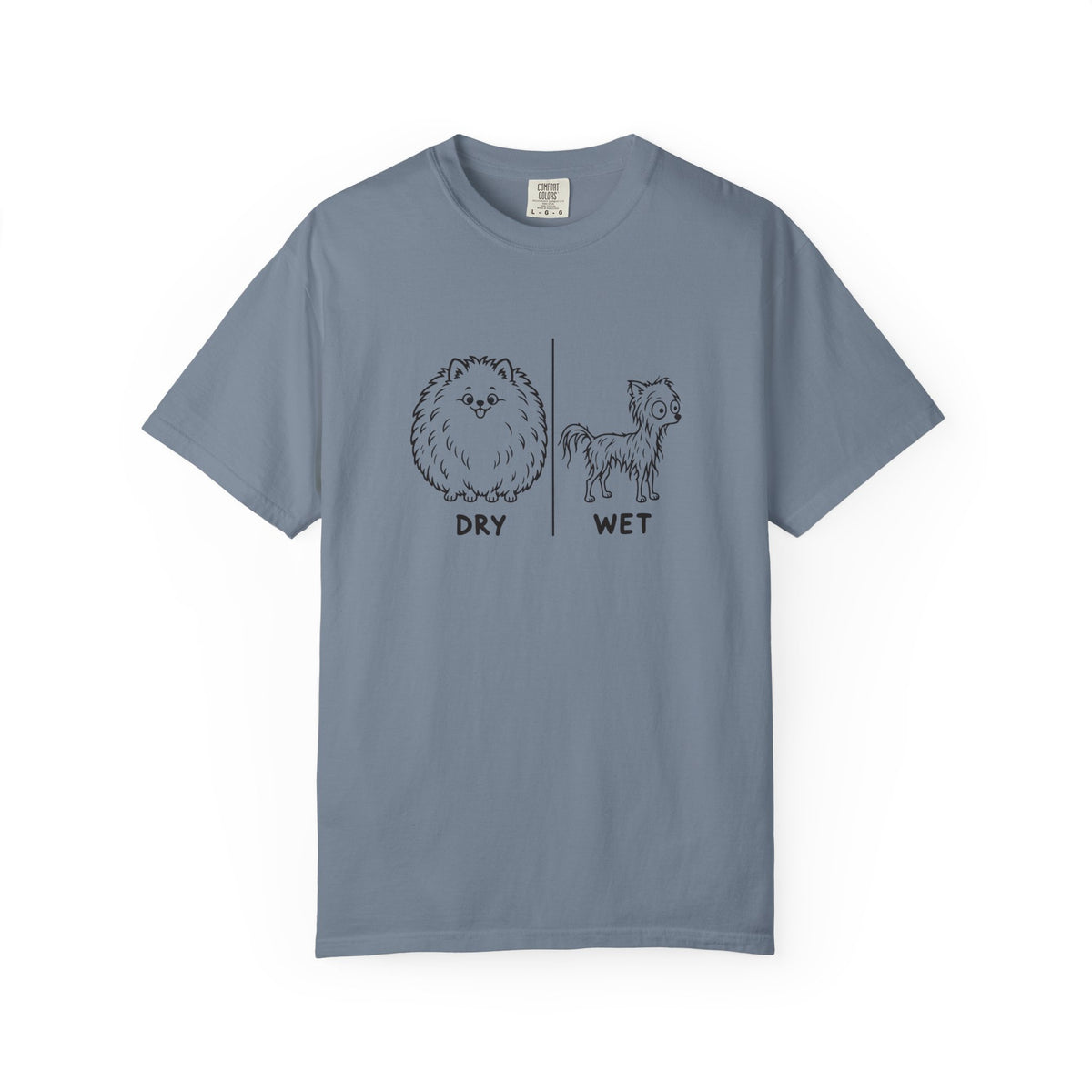 Pomeranian Dry Wet T-Shirt