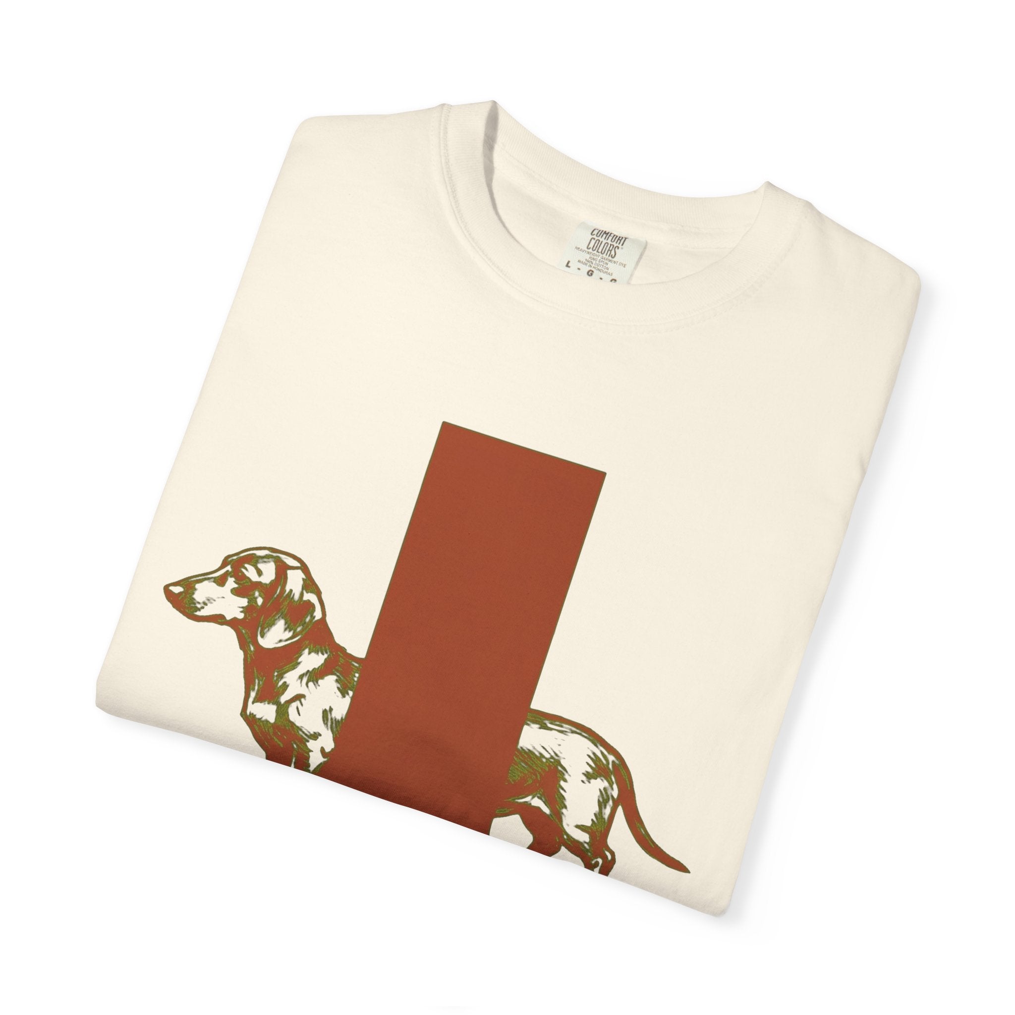 Dachshund Under Door Dog T-Shirt