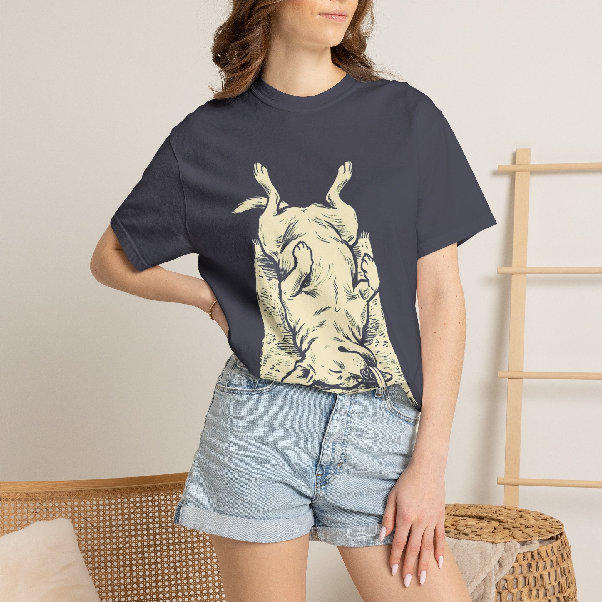 Legs Up, Cares Down · Labrador