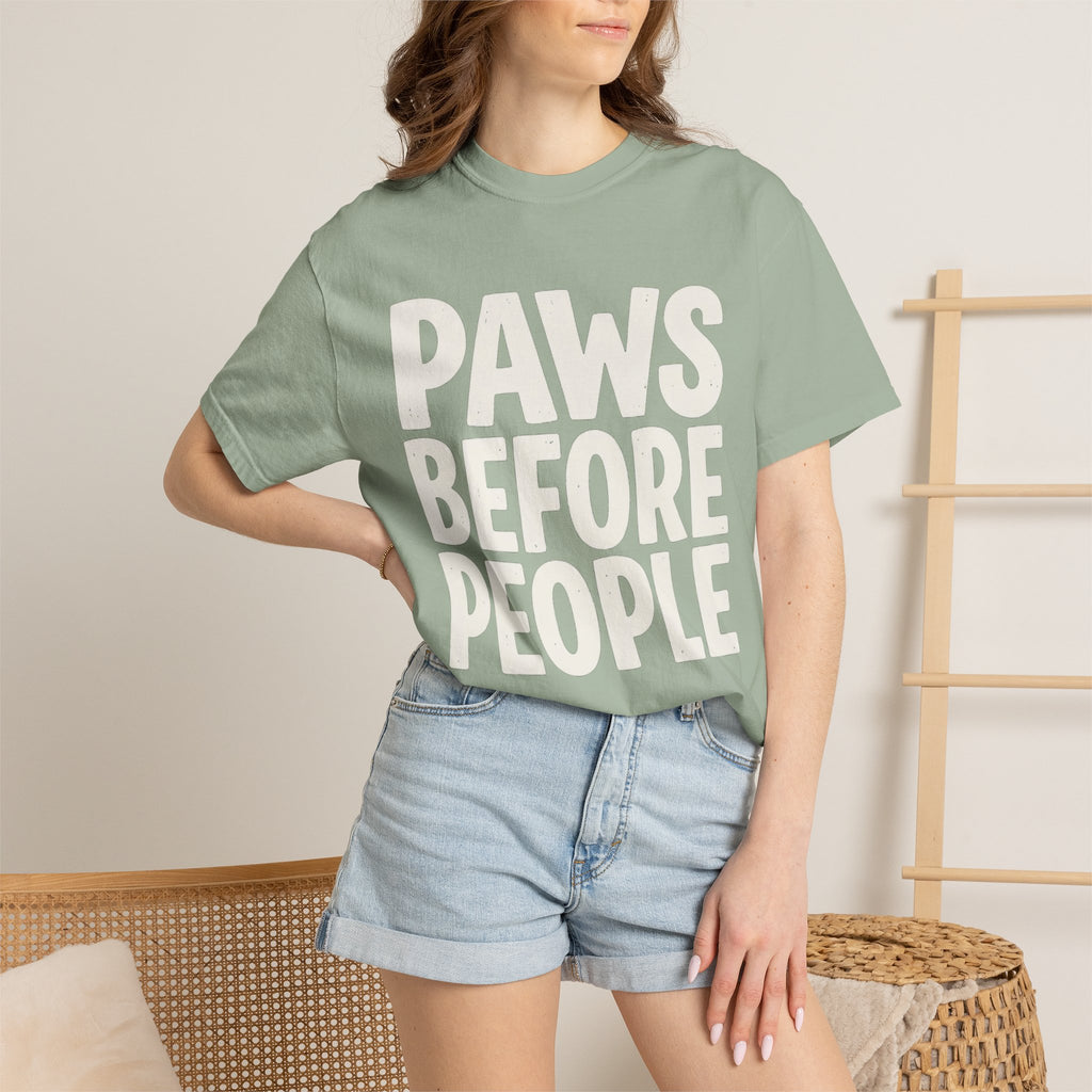 Paws Before People