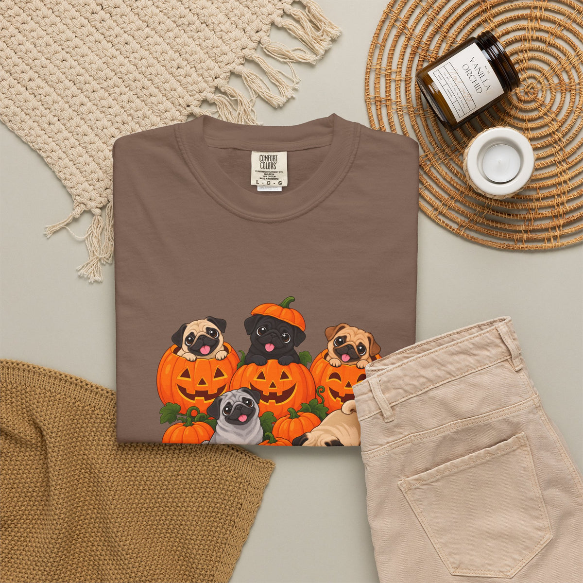 Pugkin Patch T-Shirt