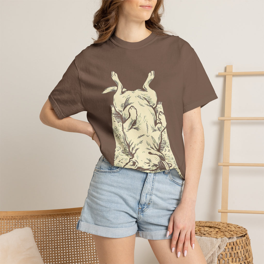 Legs Up, Cares Down · Labrador