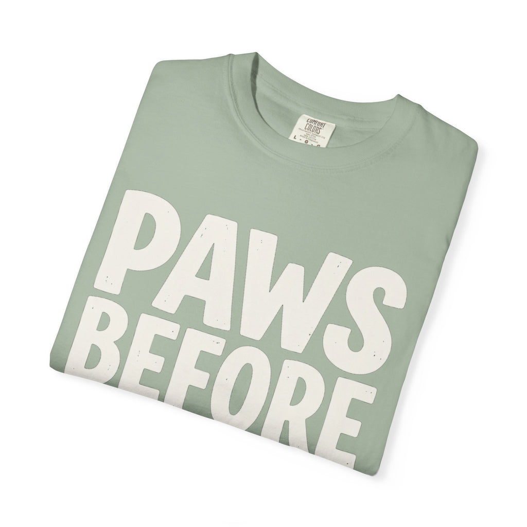Paws Before People