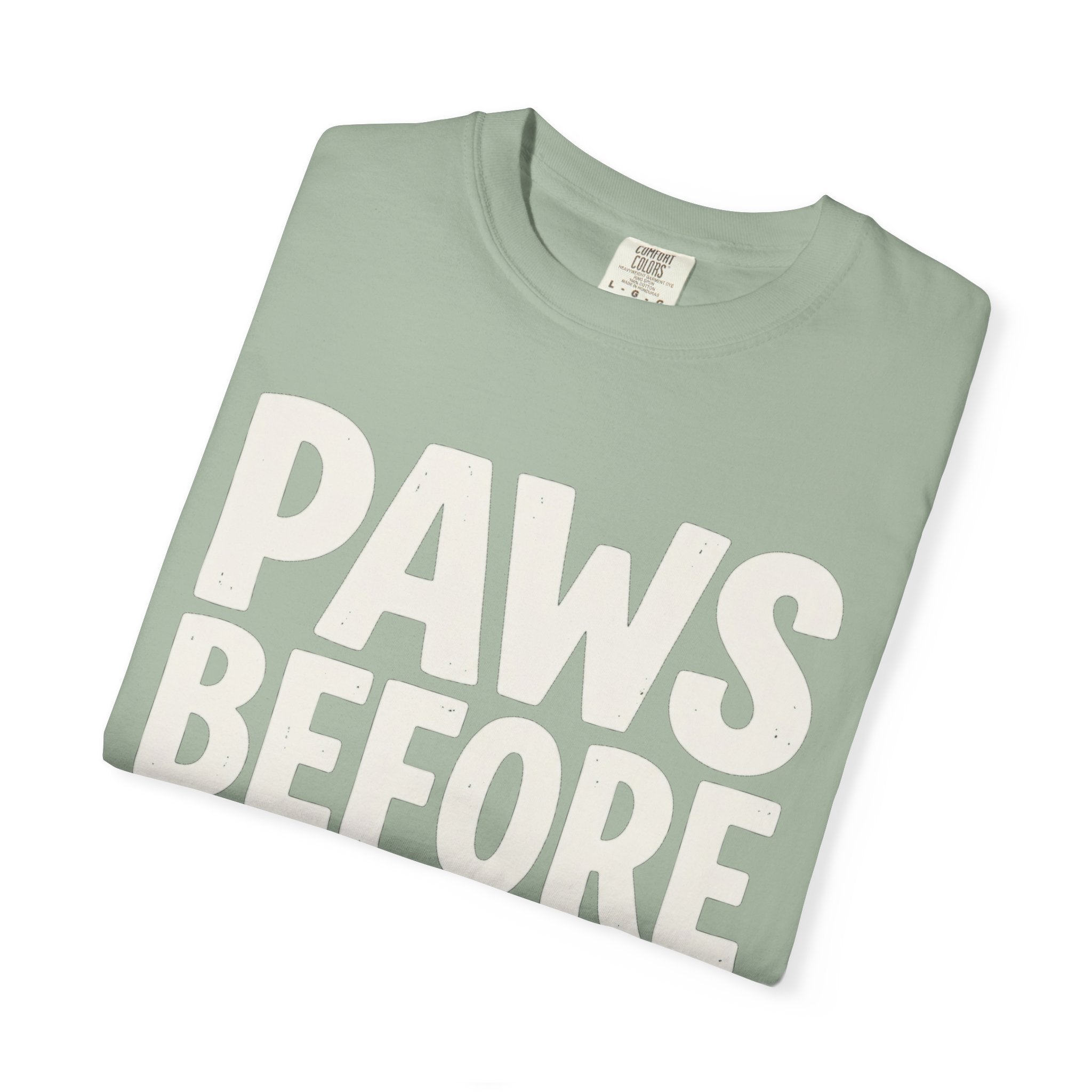 Paws Before People