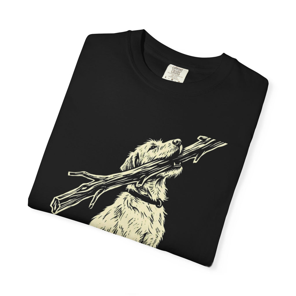 Giant Stick Single Ink Dog T-Shirt