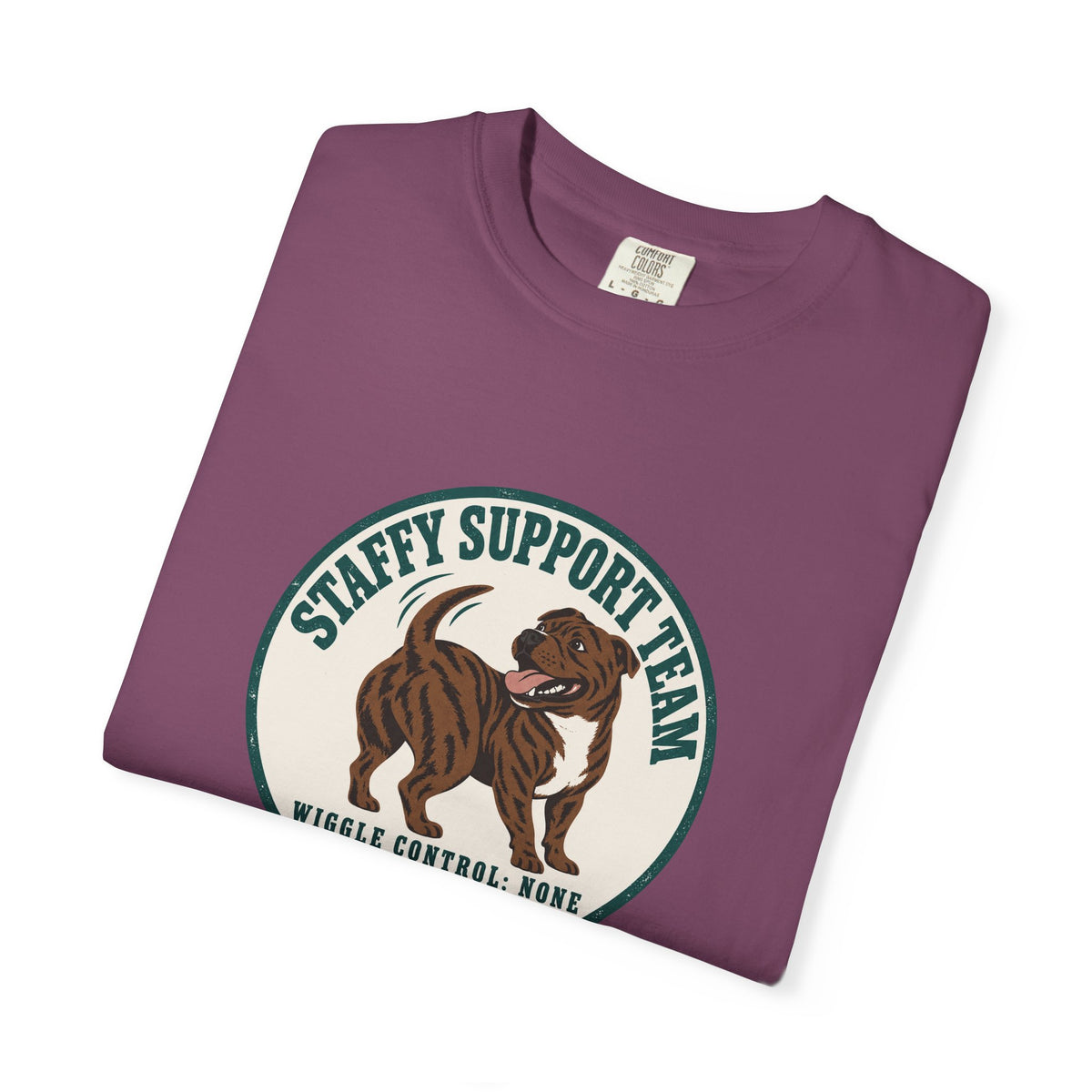 Staffy Support Team T-Shirt