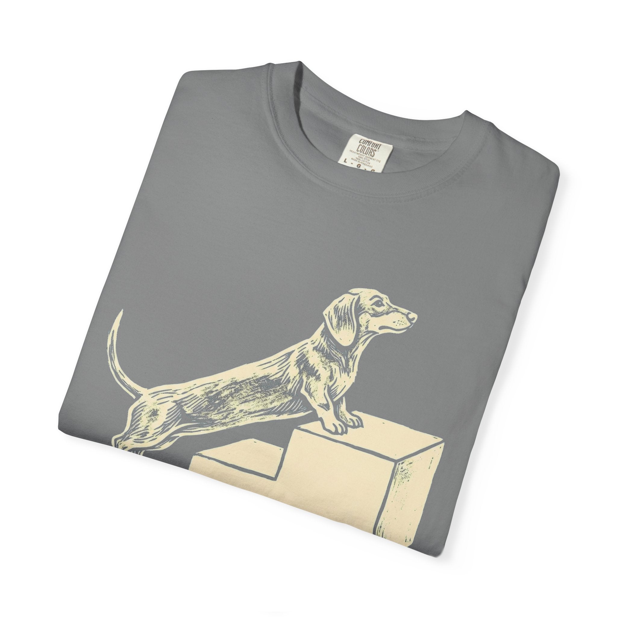 Dachshund Stair Struggle Dog T-Shirt