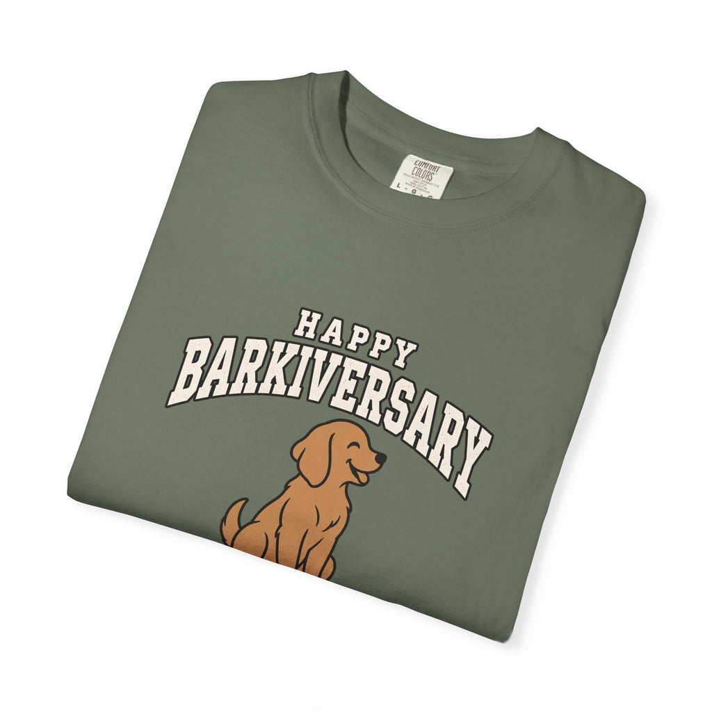 Happy Barkiversary Varsity T-Shirt