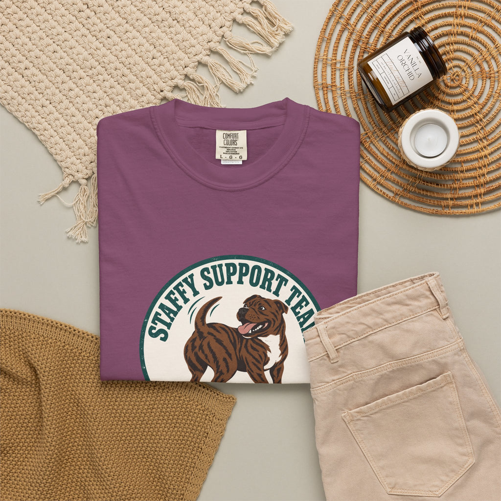 Staffy Support Team T-Shirt
