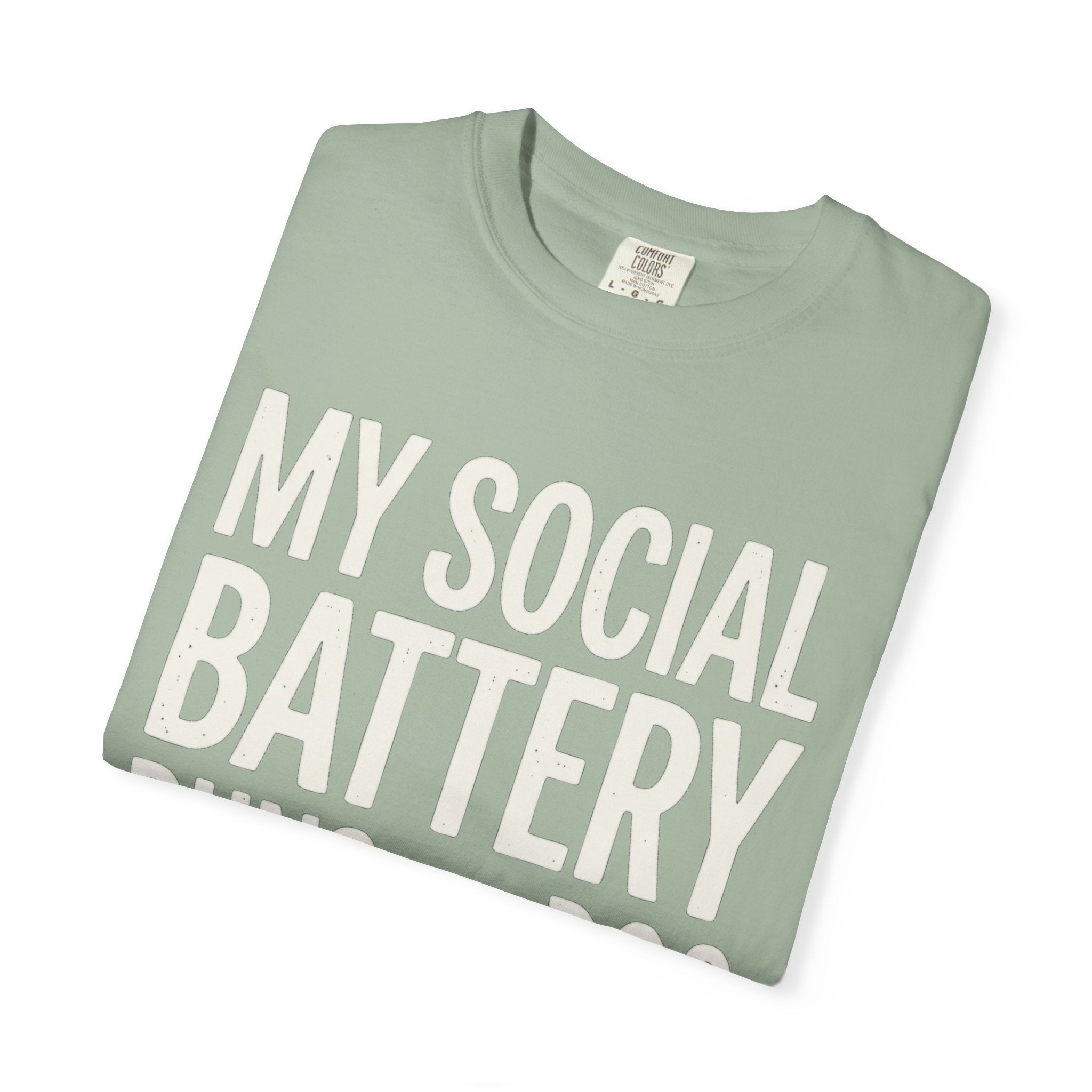 My Social Battery Runs On Dog · Cream