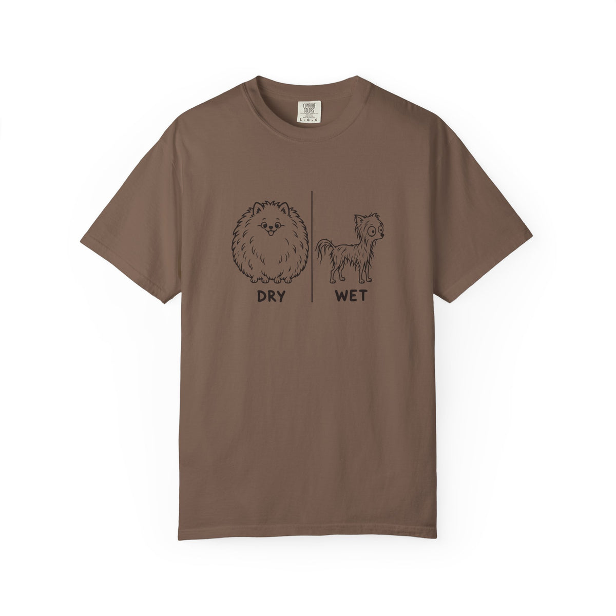 Pomeranian Dry Wet T-Shirt