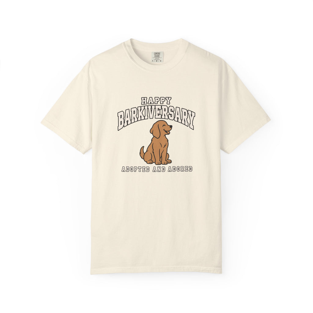 Happy Barkiversary Varsity T-Shirt