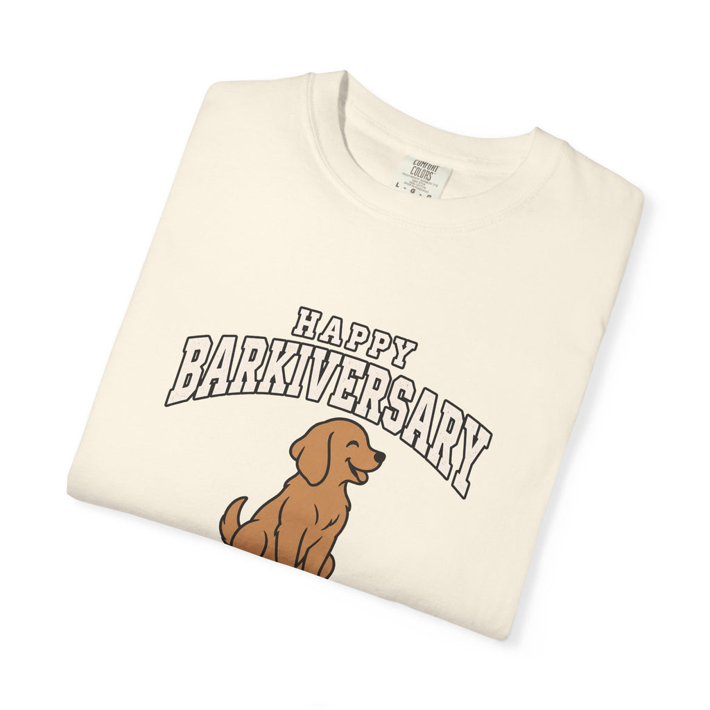 Happy Barkiversary Varsity T-Shirt