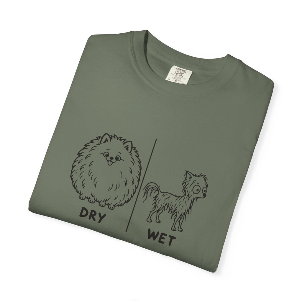 Pomeranian Dry Wet T-Shirt