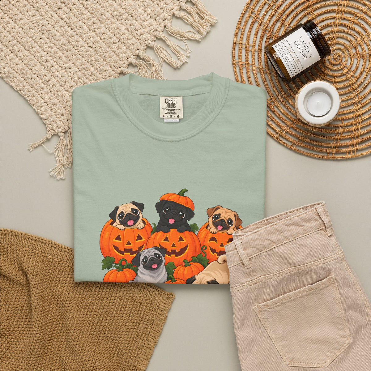 Pugkin Patch T-Shirt