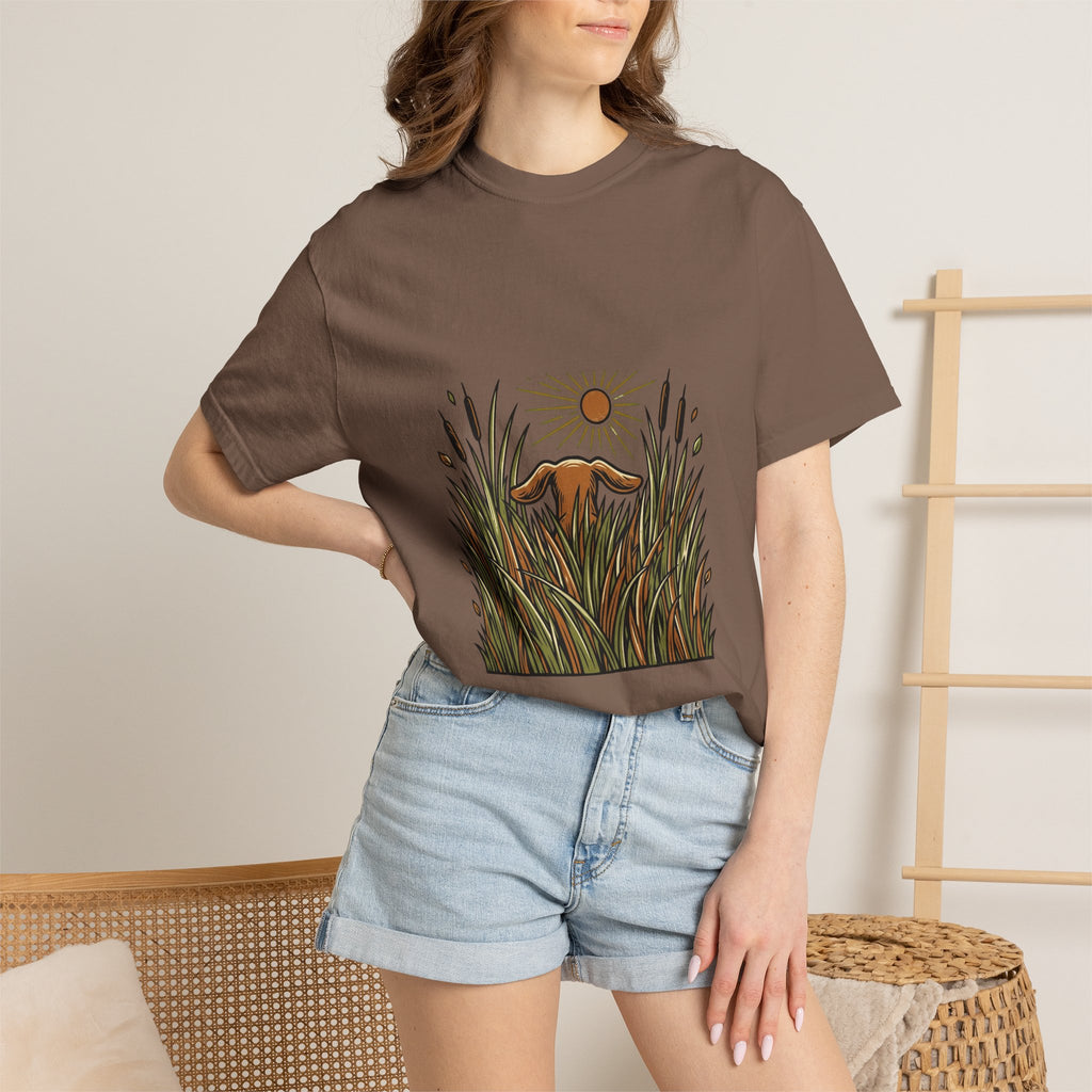 Dachshund Tall Grass Dog T-Shirt