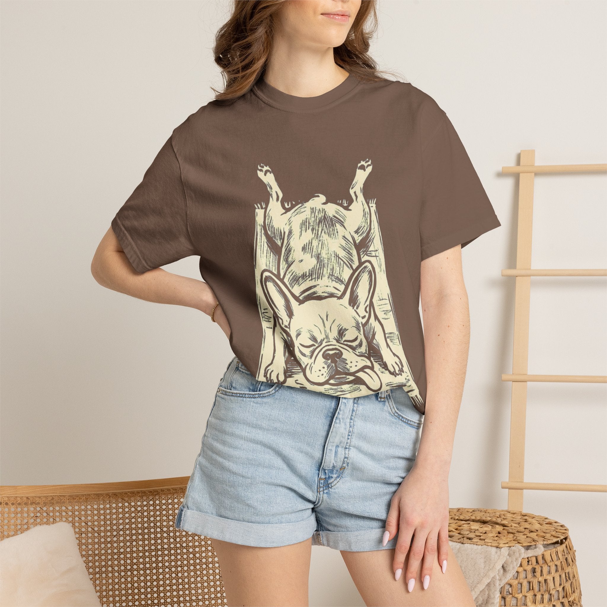 Legs Up, Cares Down · French Bulldog