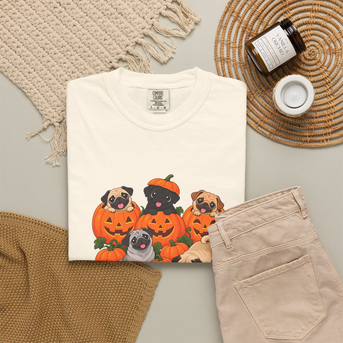 Pugkin Patch T-Shirt