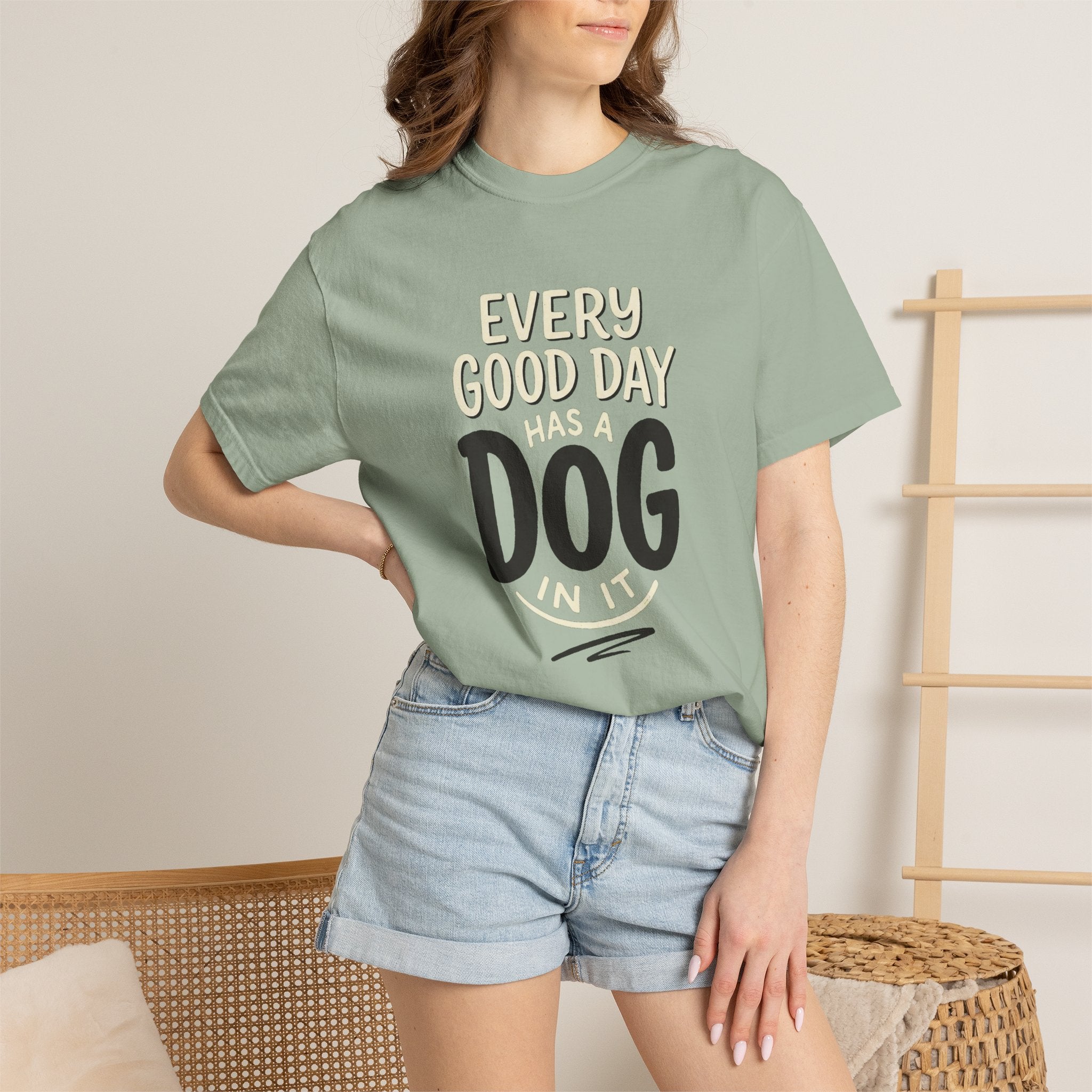 Every Good Day Pure Type Dog T-Shirt