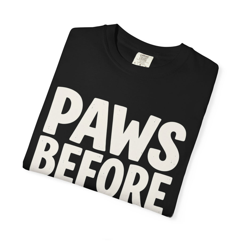 Paws Before People