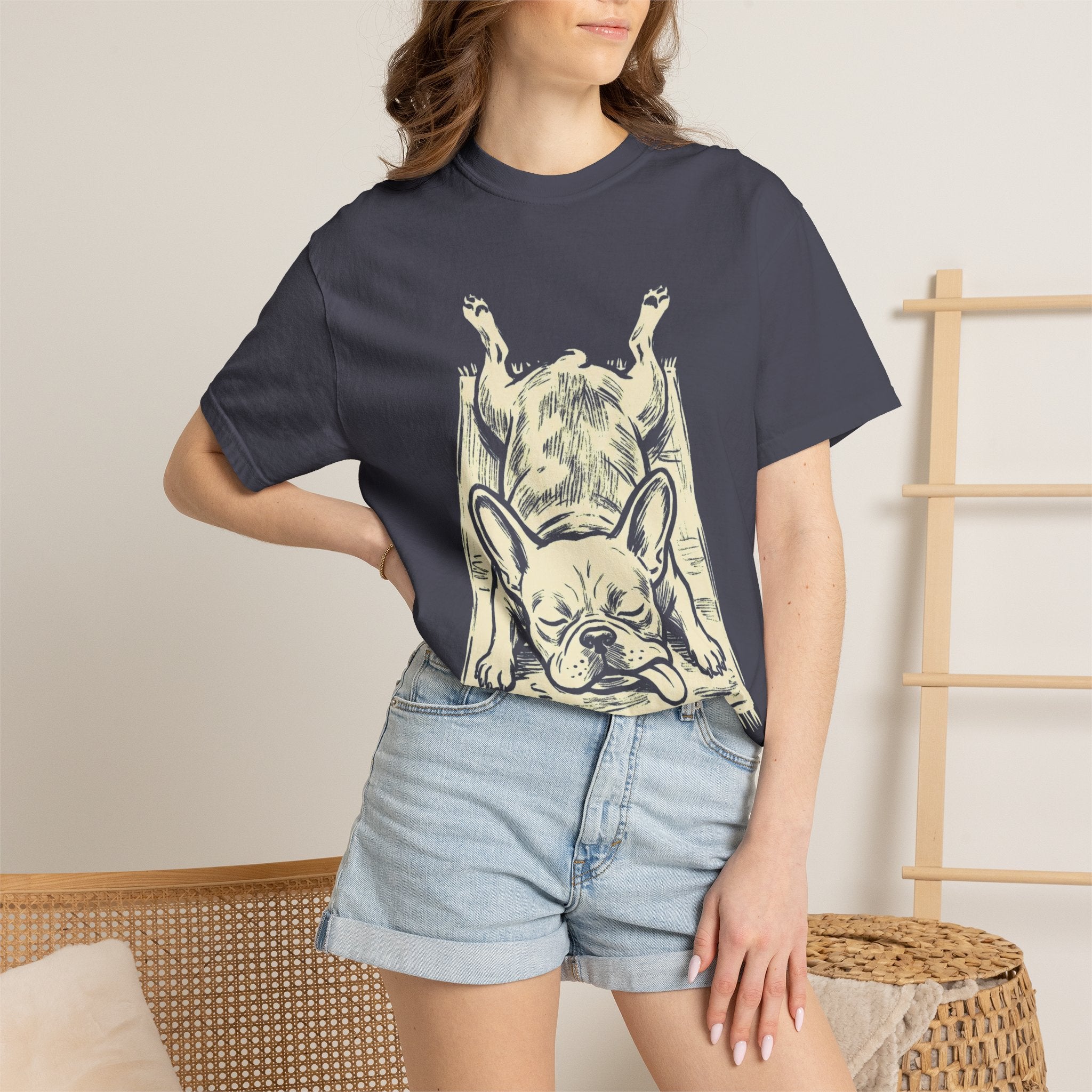 Legs Up, Cares Down · French Bulldog