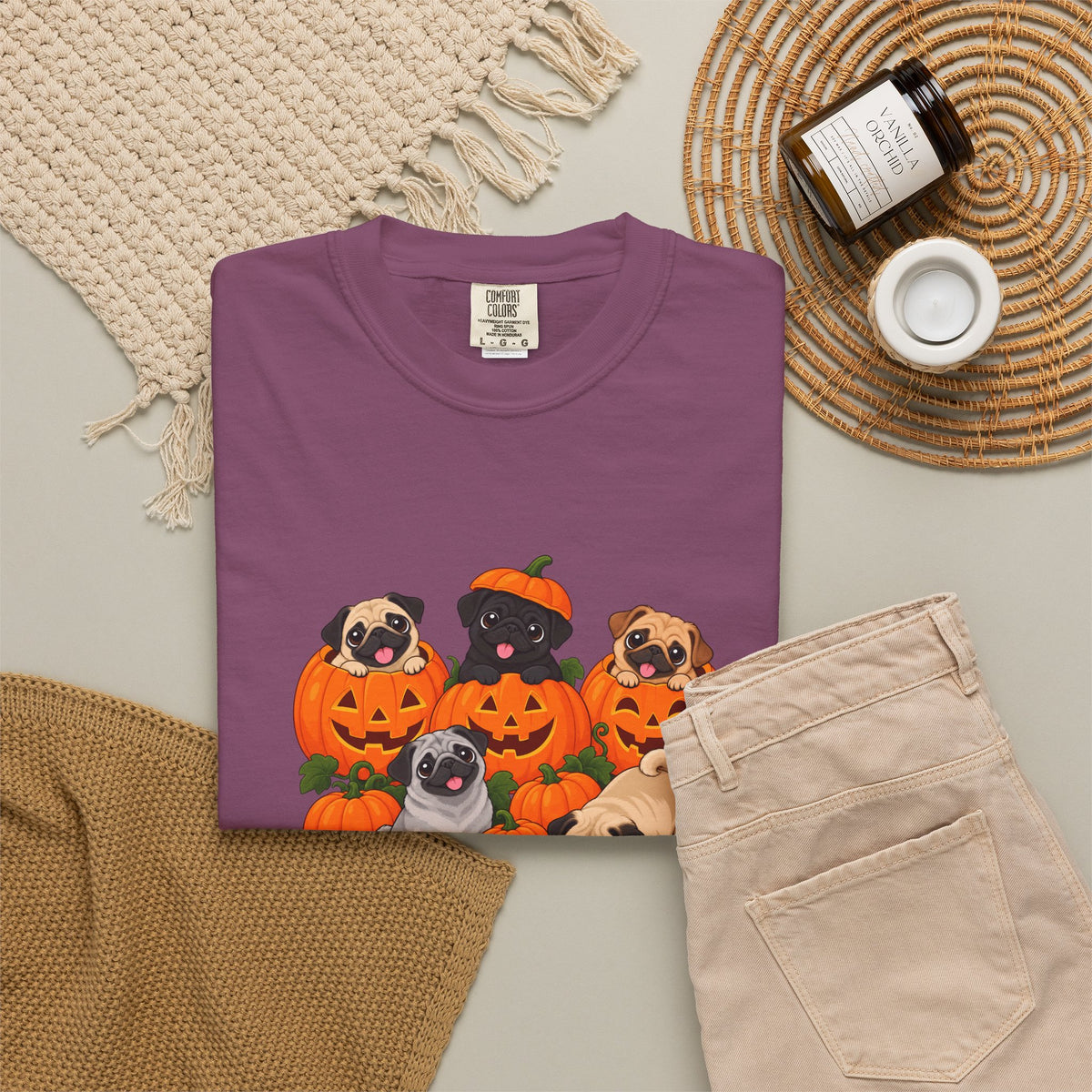 Pugkin Patch T-Shirt