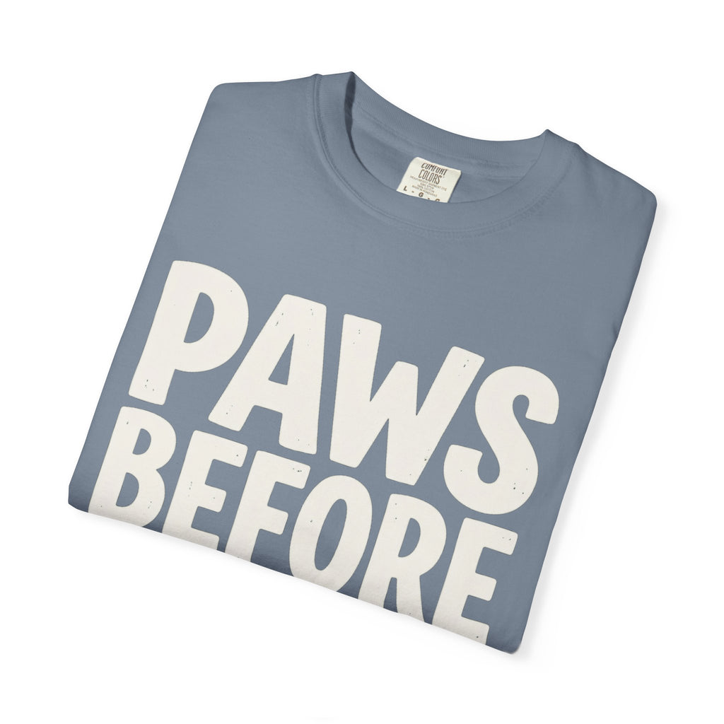 Paws Before People