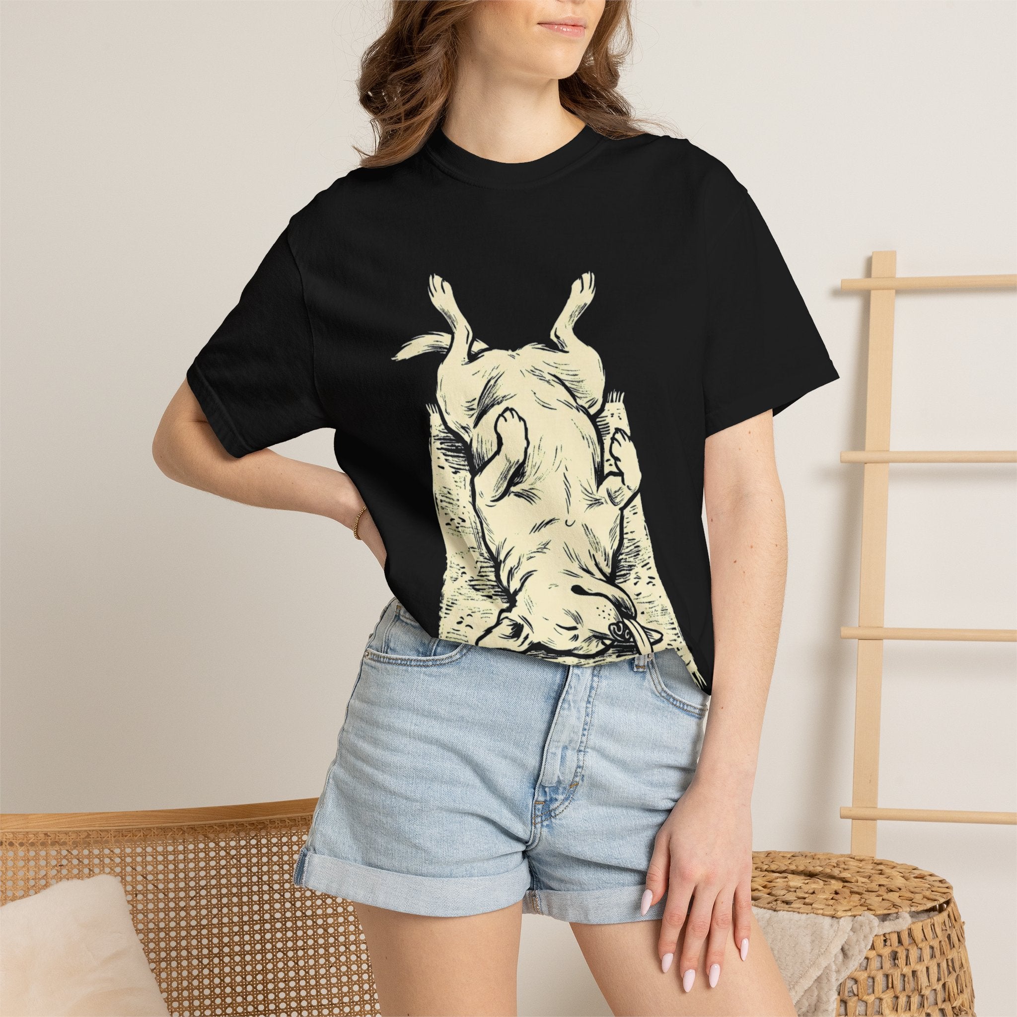 Legs Up, Cares Down · Labrador