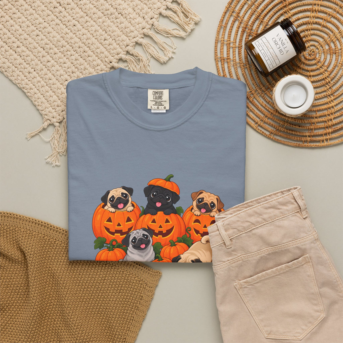 Pugkin Patch T-Shirt