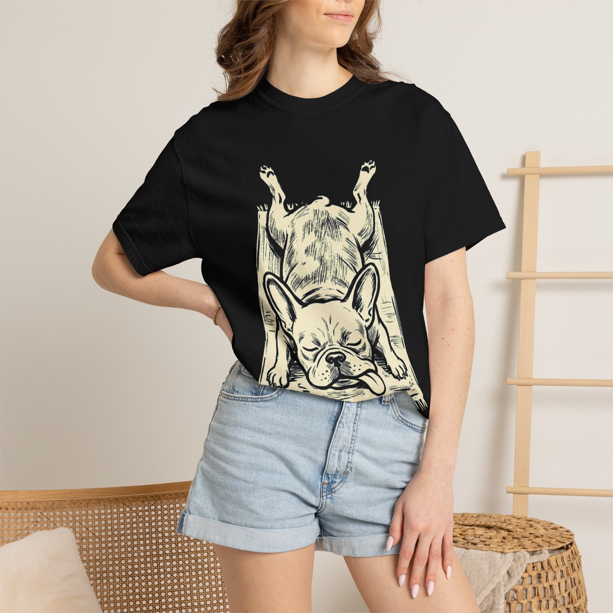 Legs Up, Cares Down · French Bulldog
