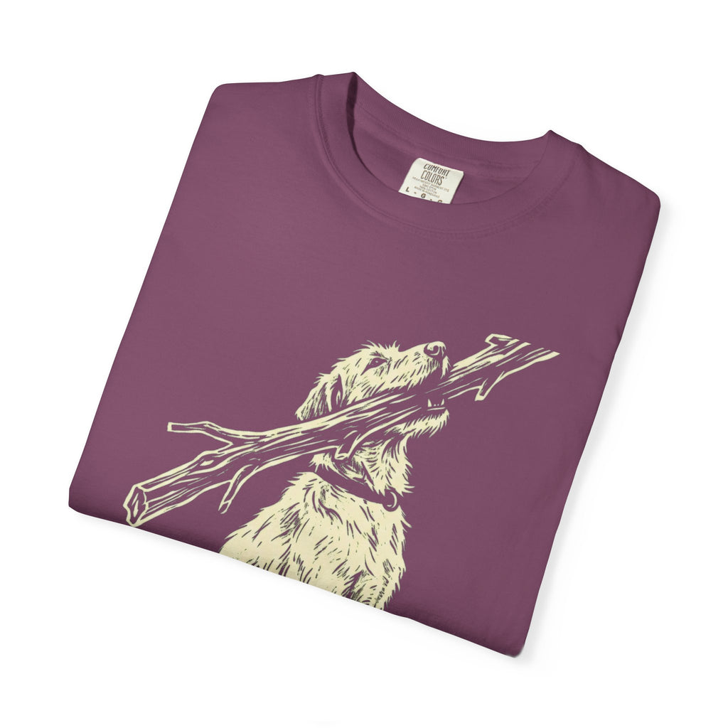 Giant Stick Single Ink Dog T-Shirt