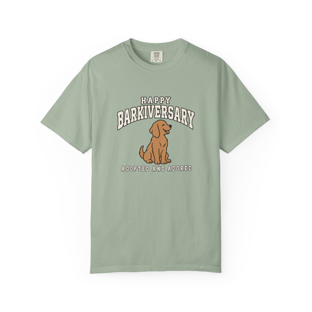 Happy Barkiversary Varsity T-Shirt
