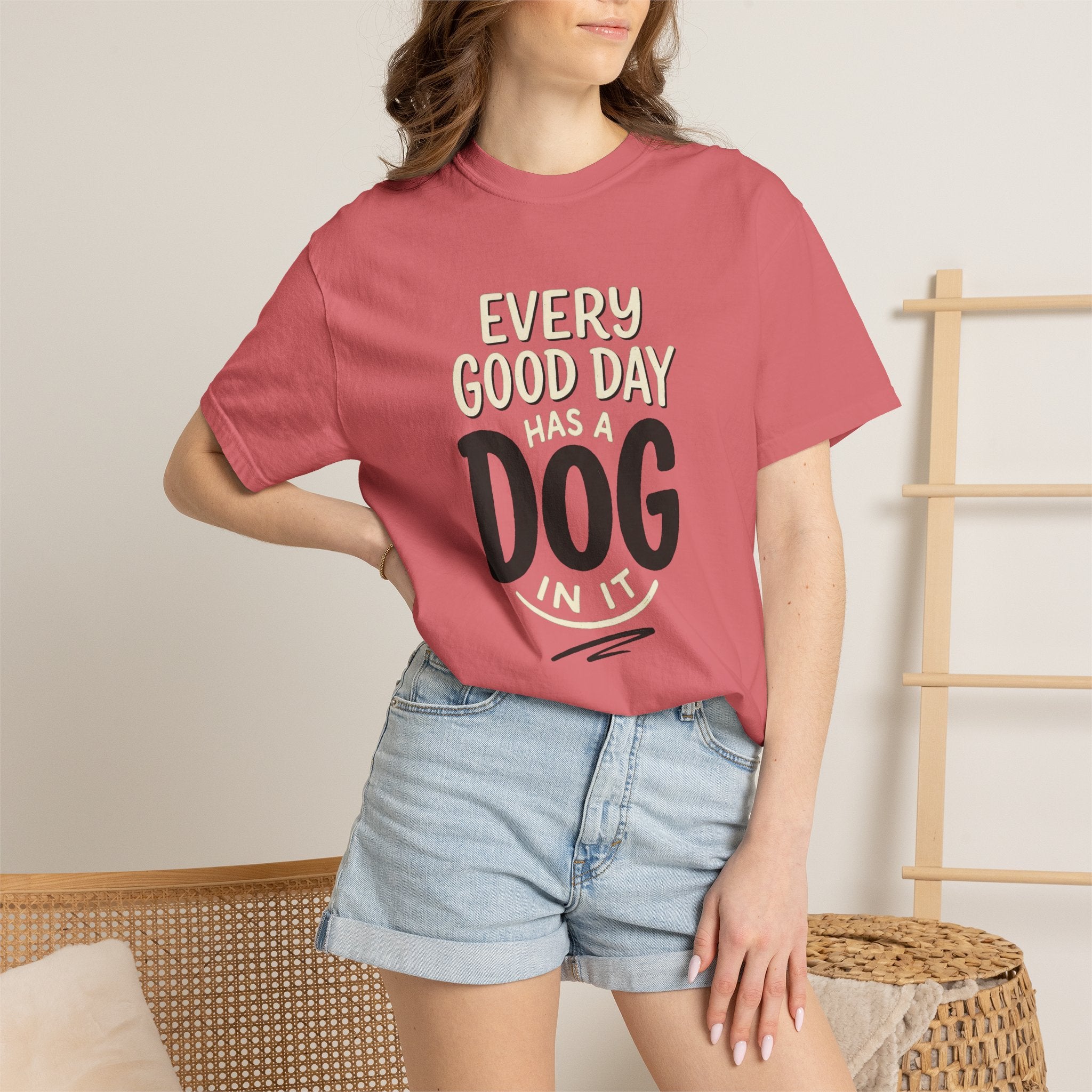 Every Good Day Pure Type Dog T-Shirt