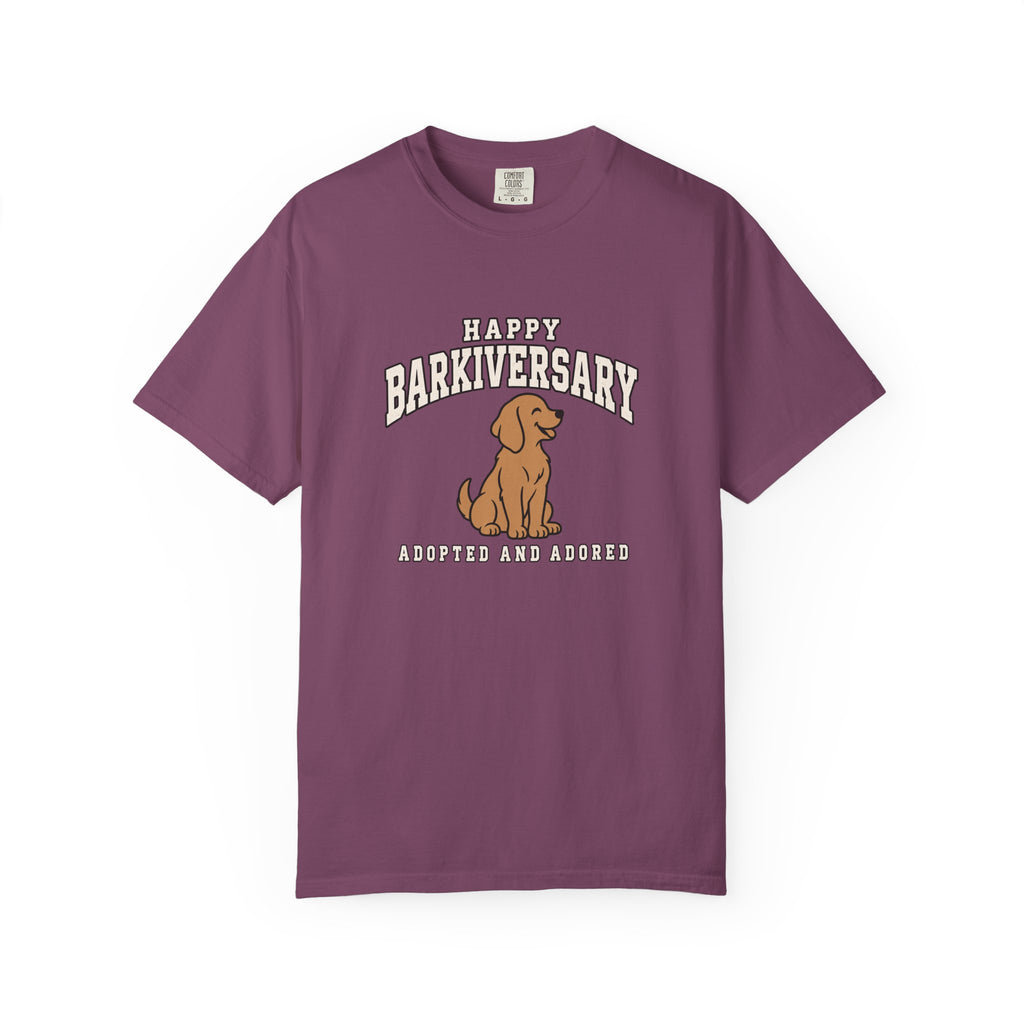 Happy Barkiversary Varsity T-Shirt