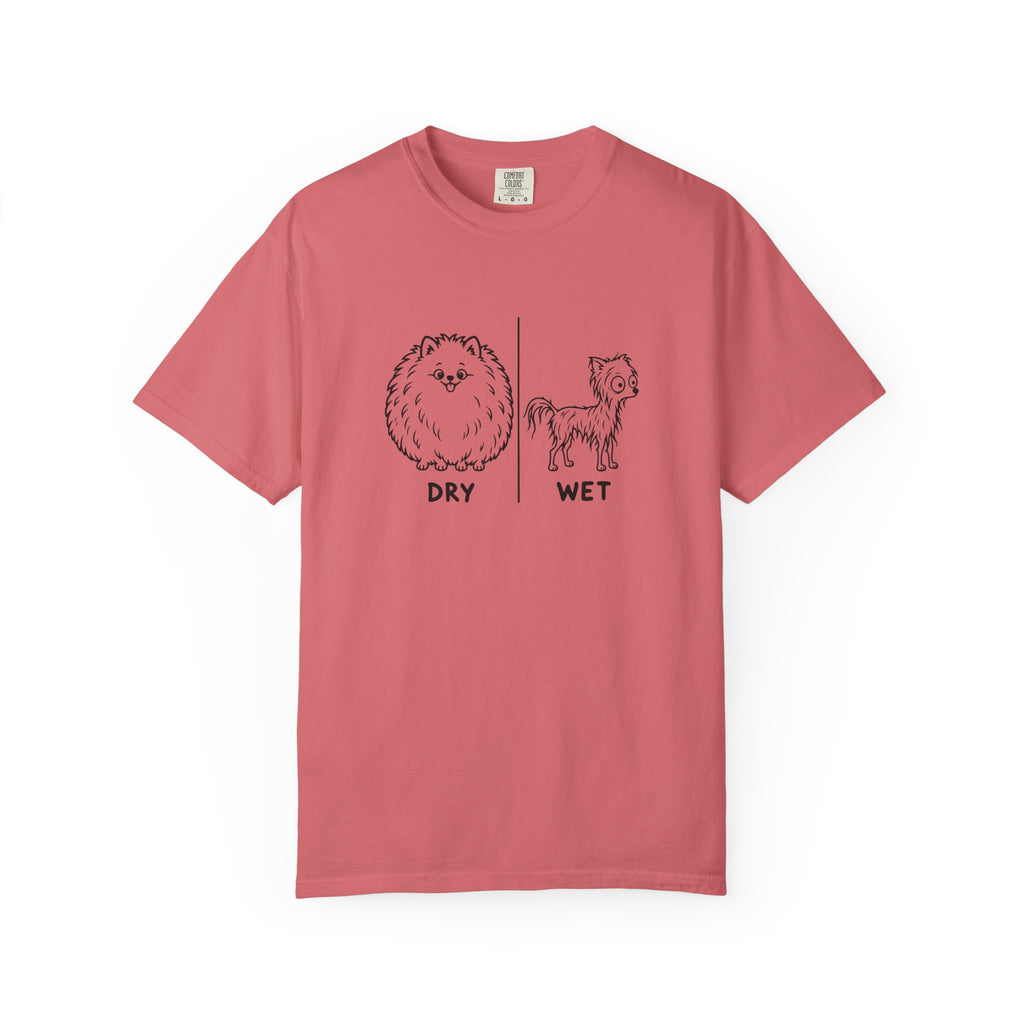 Pomeranian Dry Wet T-Shirt