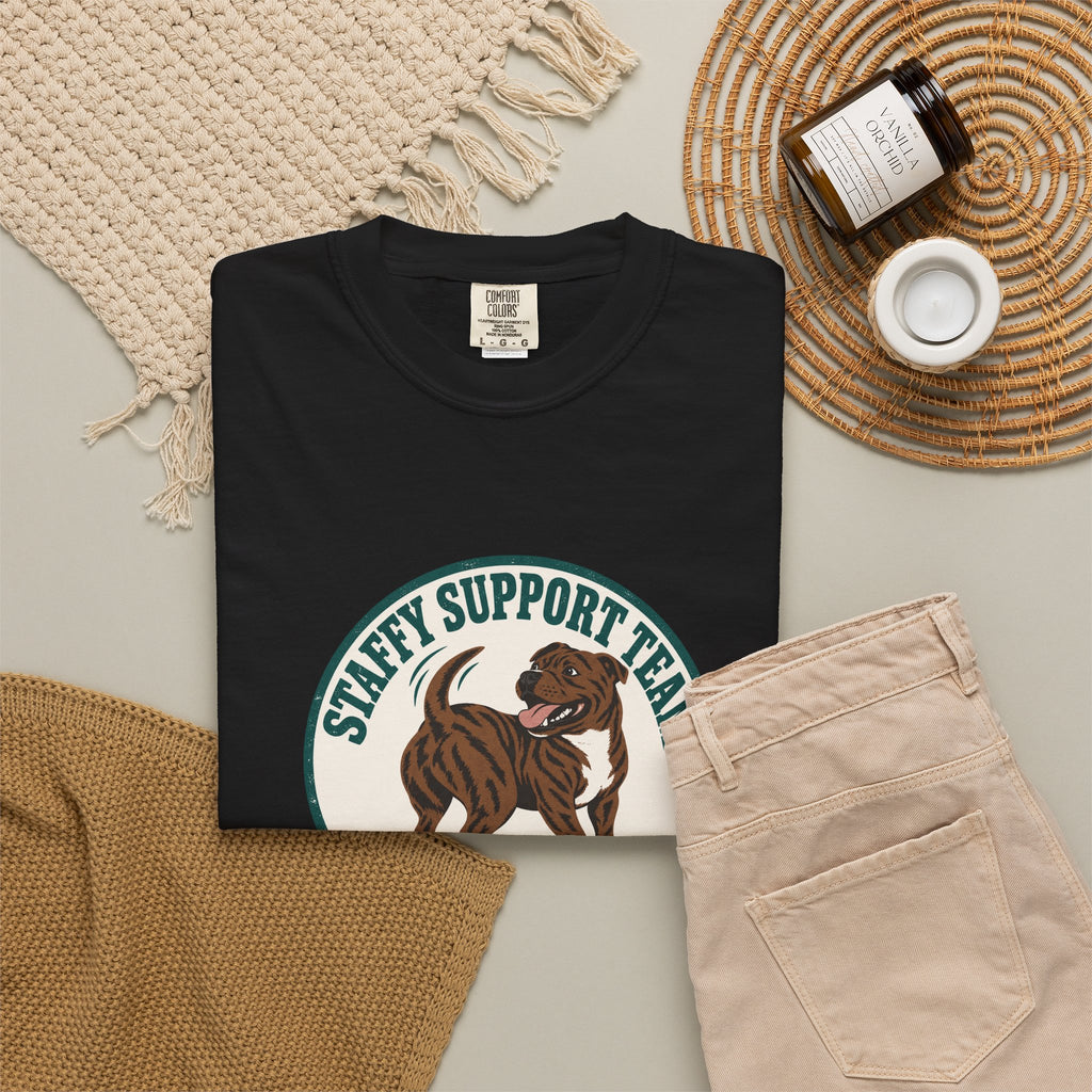 Staffy Support Team T-Shirt