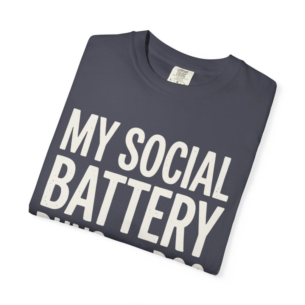 My Social Battery Runs On Dog · Cream