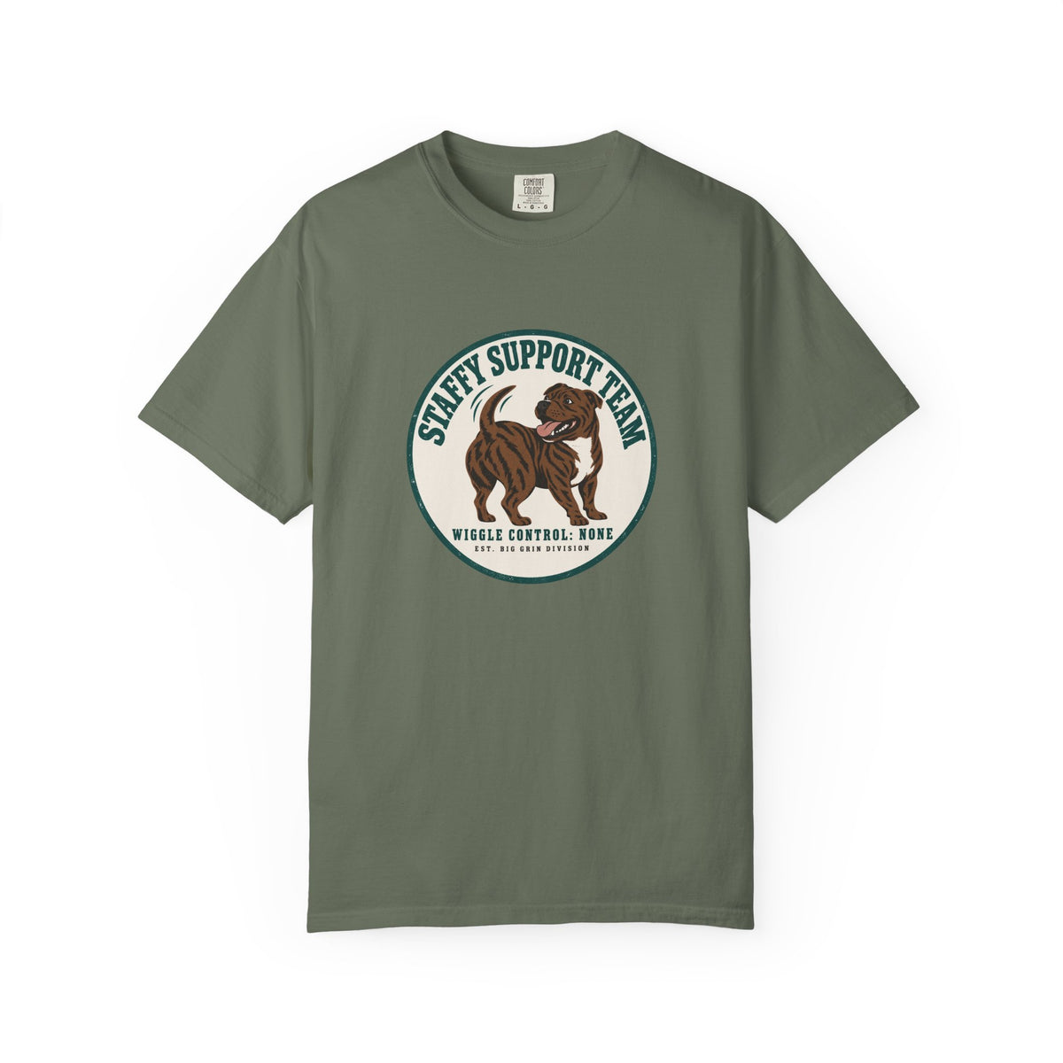 Staffy Support Team T-Shirt