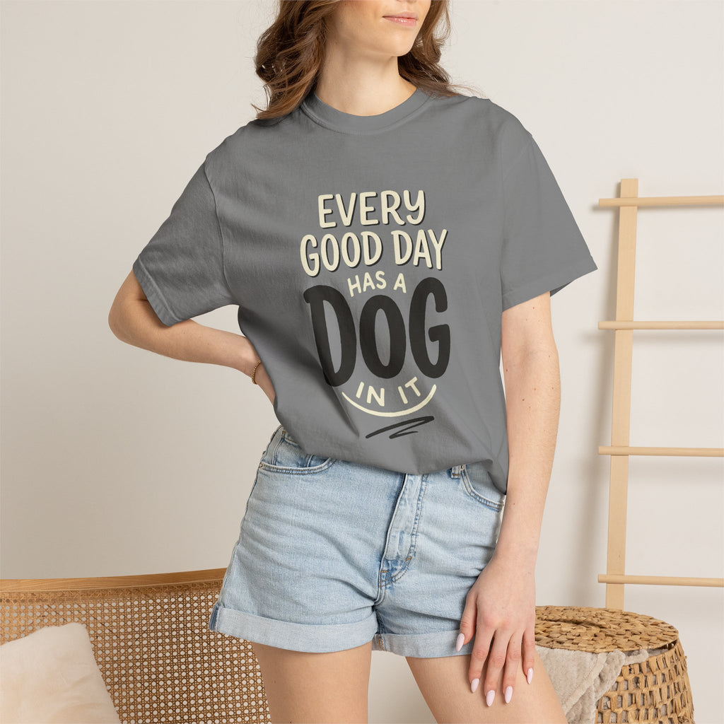 Every Good Day Pure Type Dog T-Shirt