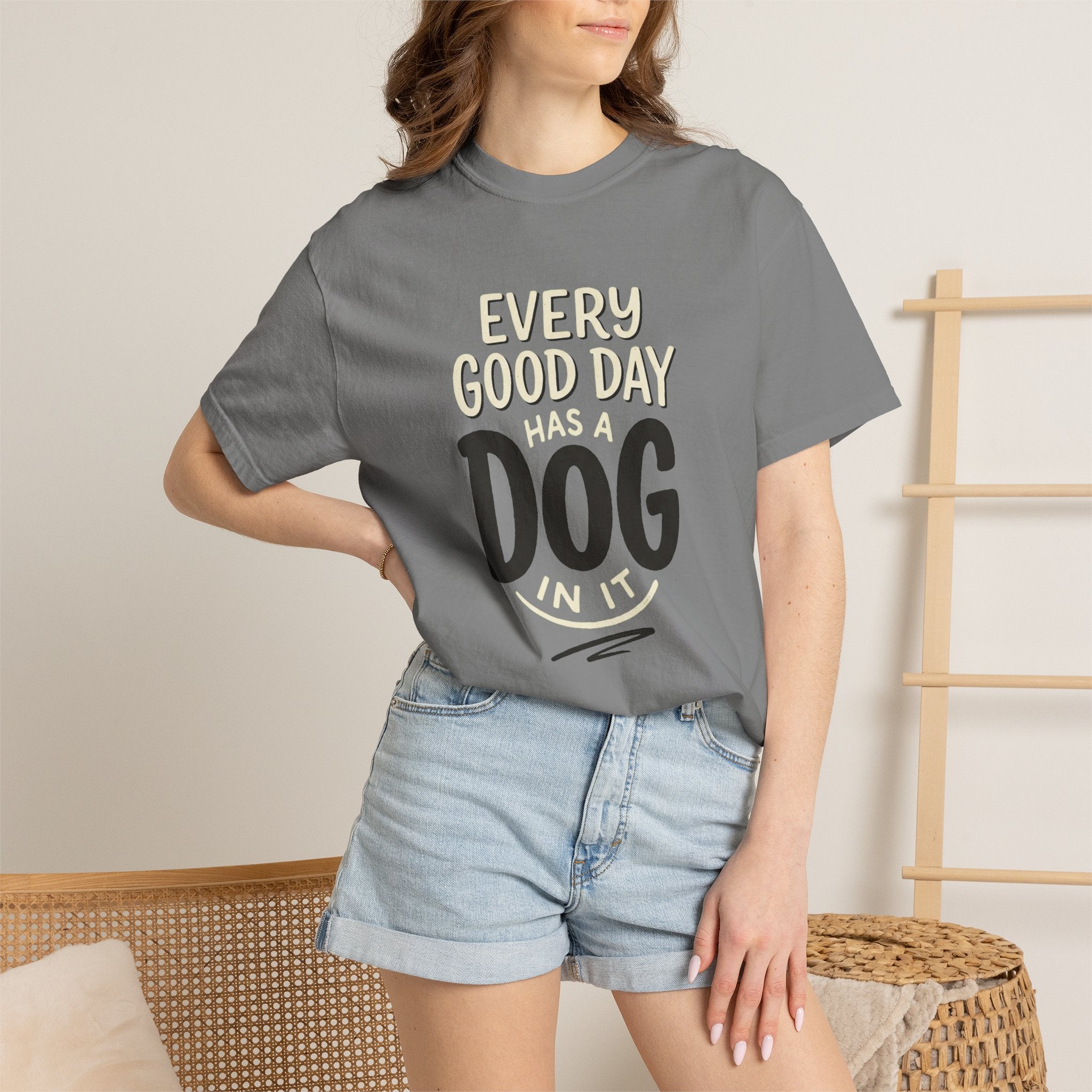 Every Good Day Pure Type Dog T-Shirt