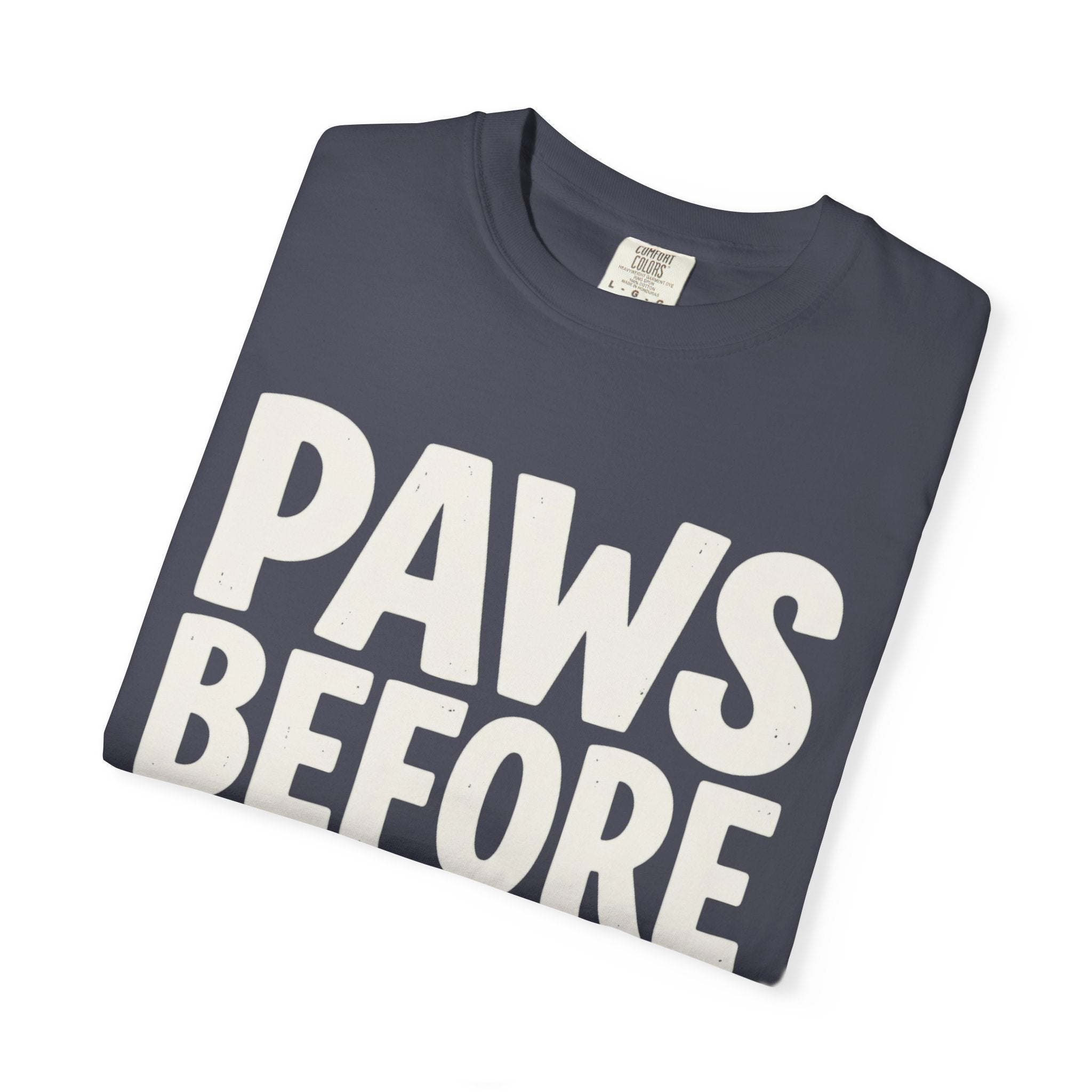 Paws Before People