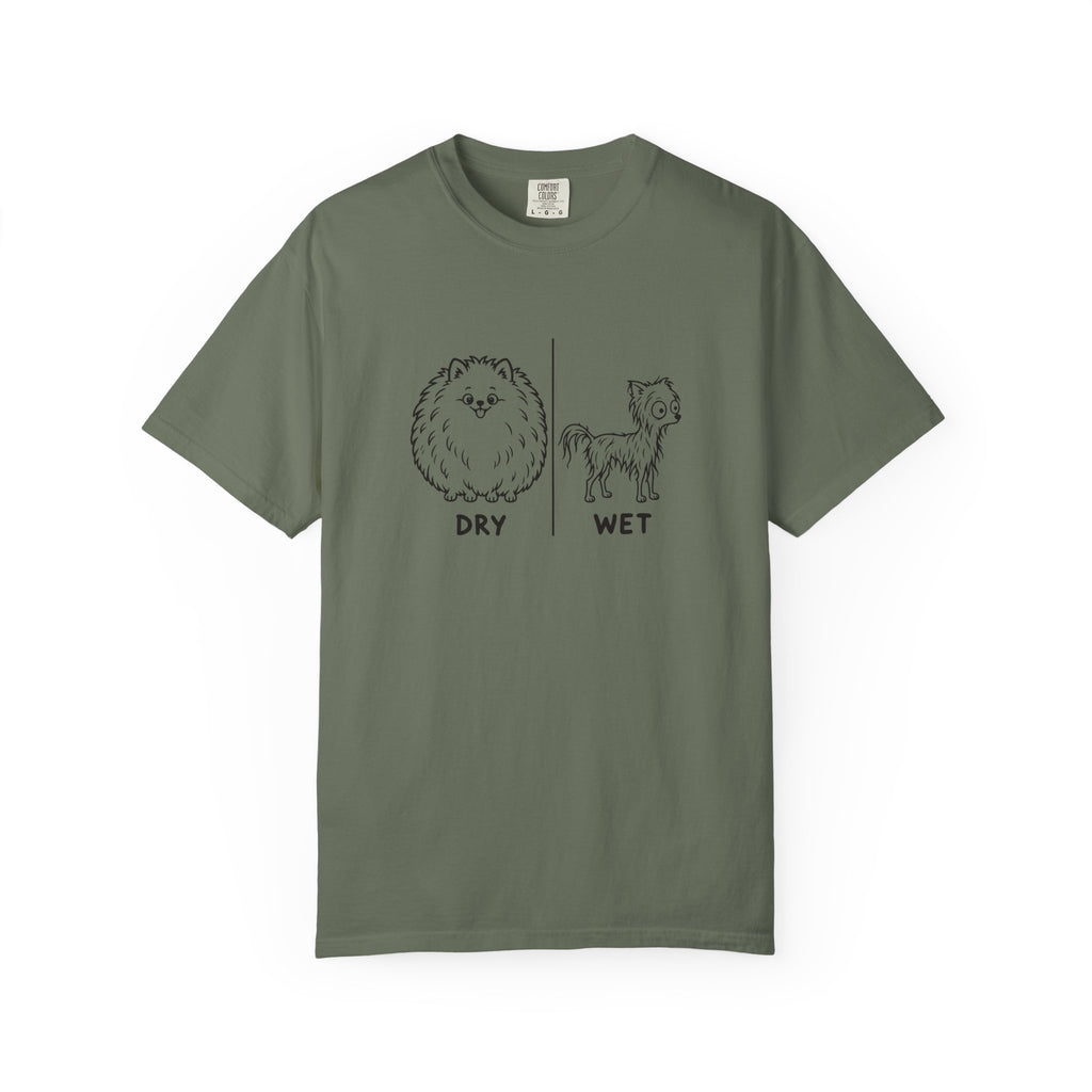 Pomeranian Dry Wet T-Shirt