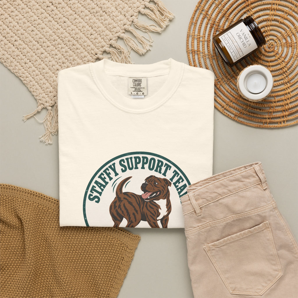Staffy Support Team T-Shirt