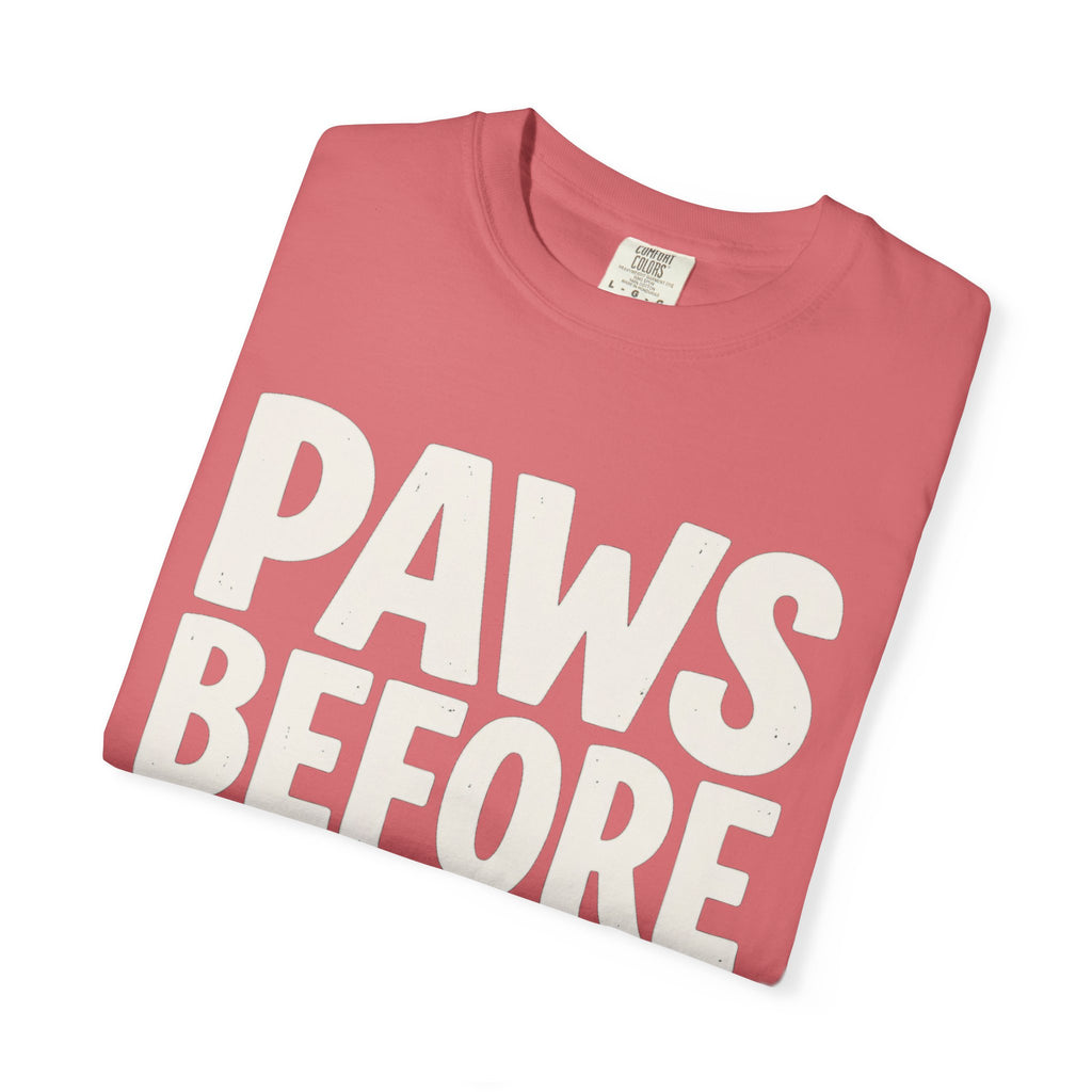 Paws Before People
