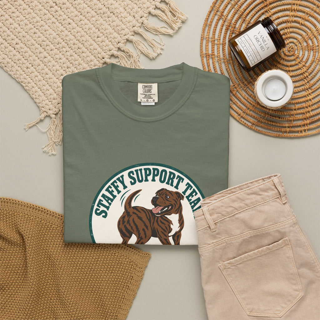 Staffy Support Team T-Shirt