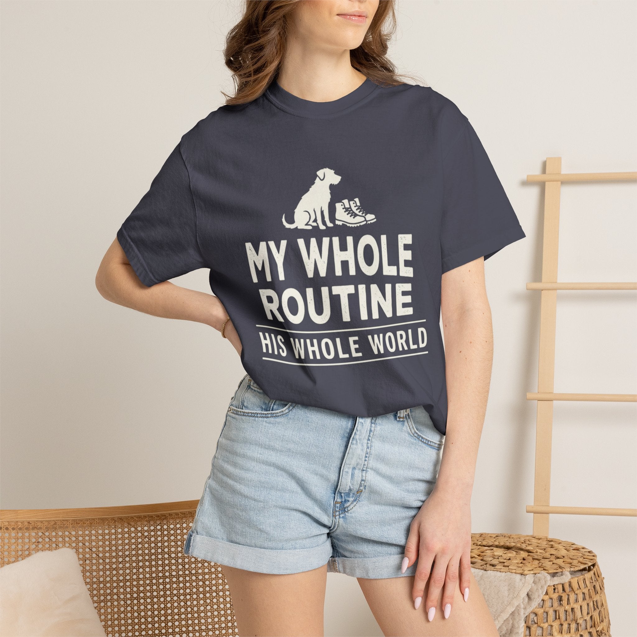 My Routine His World · Navy