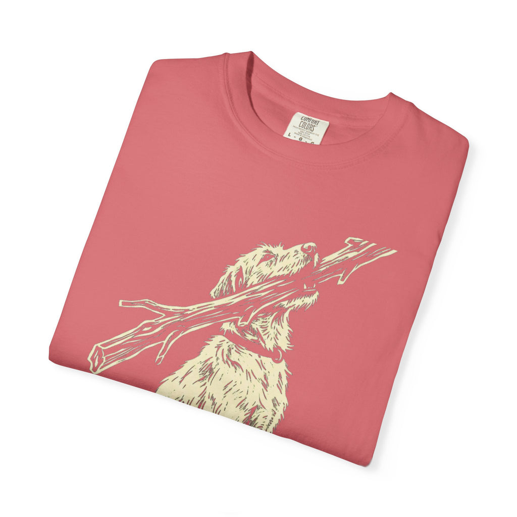 Giant Stick Single Ink Dog T-Shirt