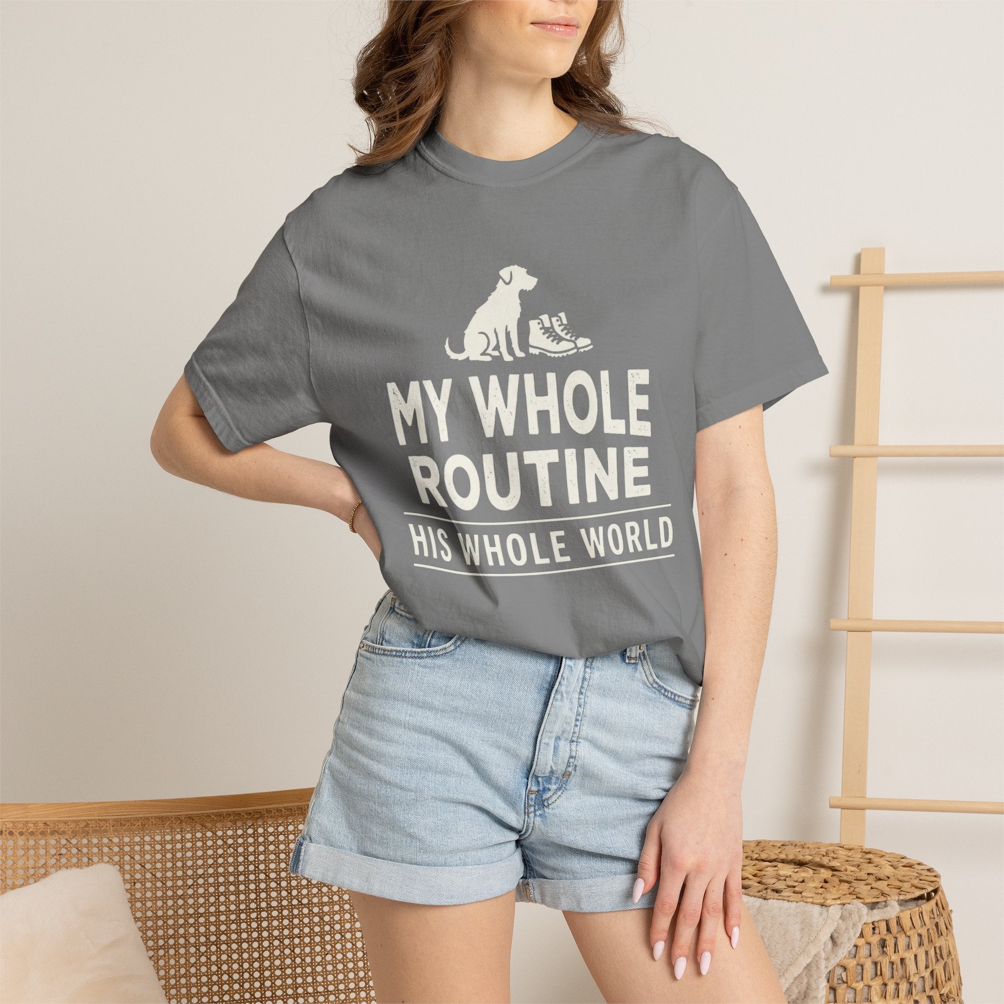 My Routine His World · Navy