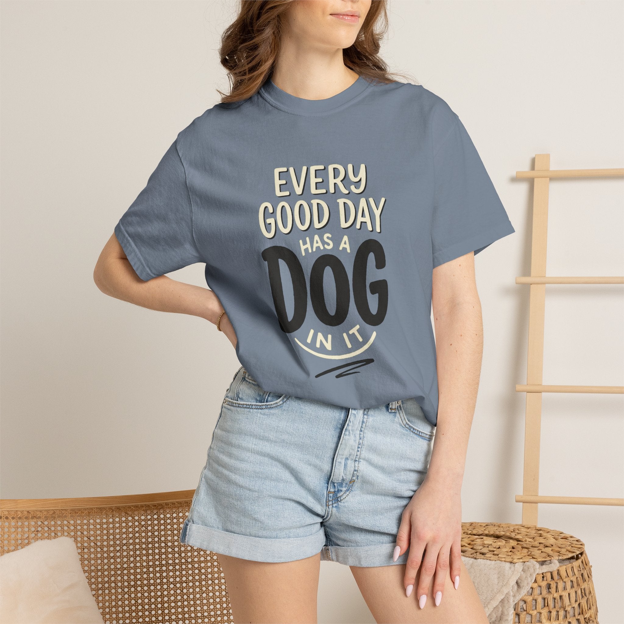 Every Good Day Pure Type Dog T-Shirt